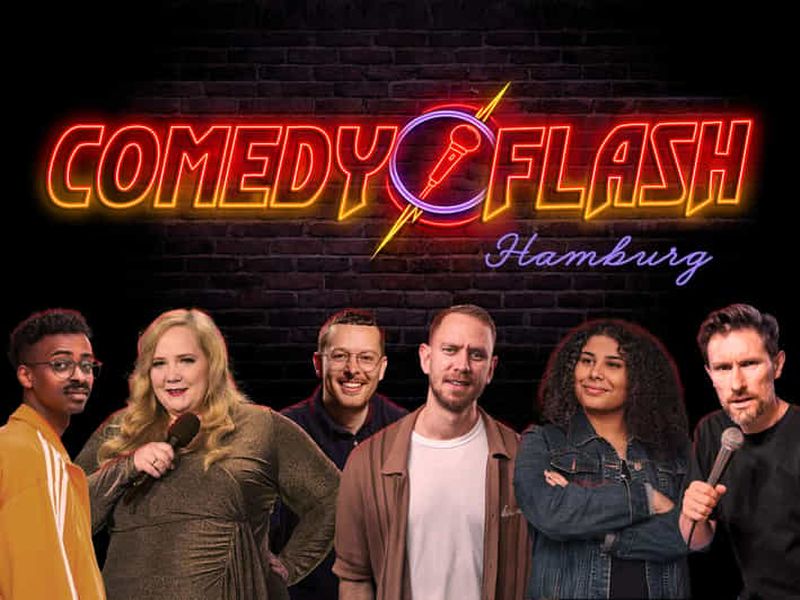 Billet Comedyflash Hamburg : spectacle de stand-up directement dans le quartier