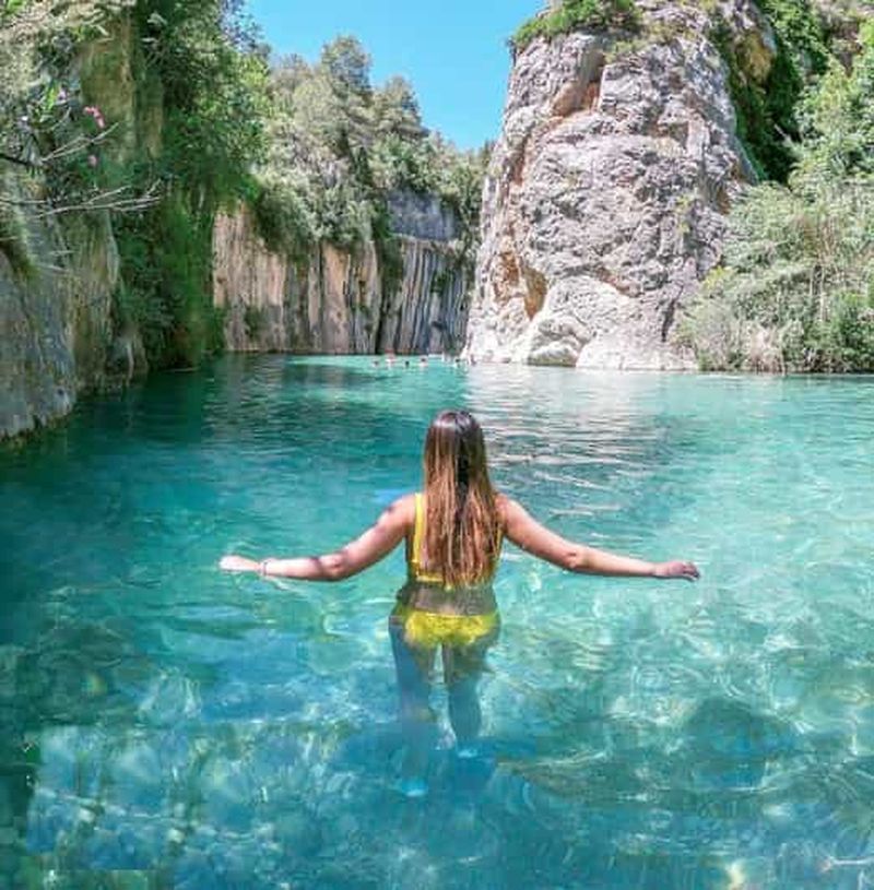 Billet Valence : sources thermales de Montanejos et cascade de la Chica