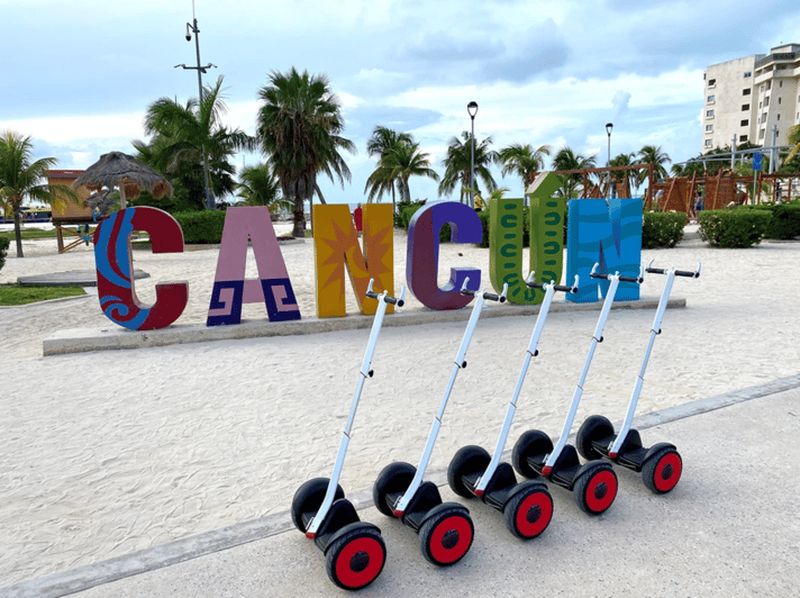 Billet Cancun : Aventure en Segway ! Visite guidée de 90 min dans la zone hôtelière