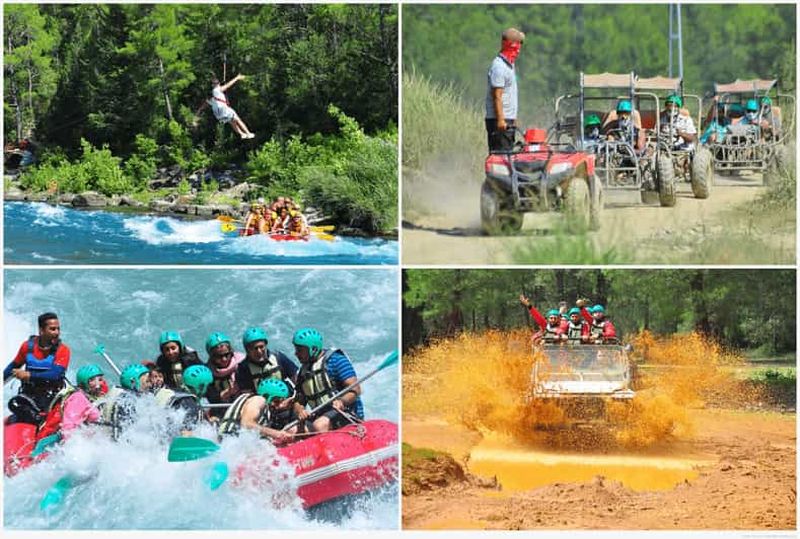 Billet City of Side : Rafting, Zipline, Jeep, Buggy et Quad Combo