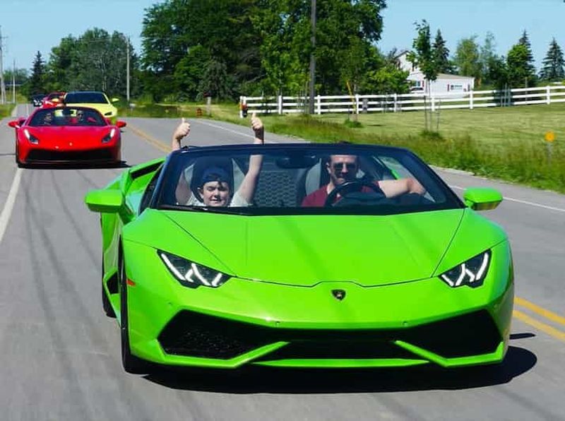Billet Collingwood : visite de 3 heures en voiture exotique avec 5 supercars