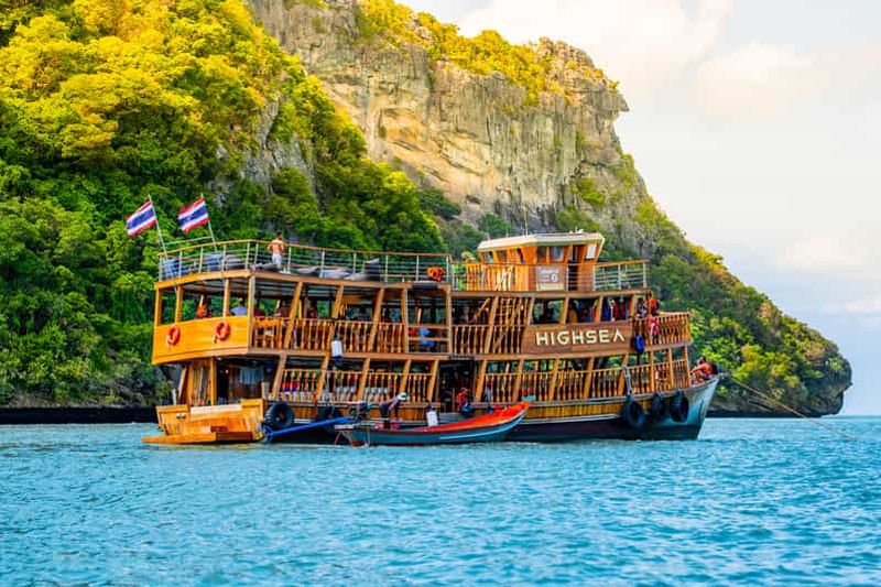 Billet Koh Samui : Croisière dans le parc Mu Ko Ang Thong avec option kayak