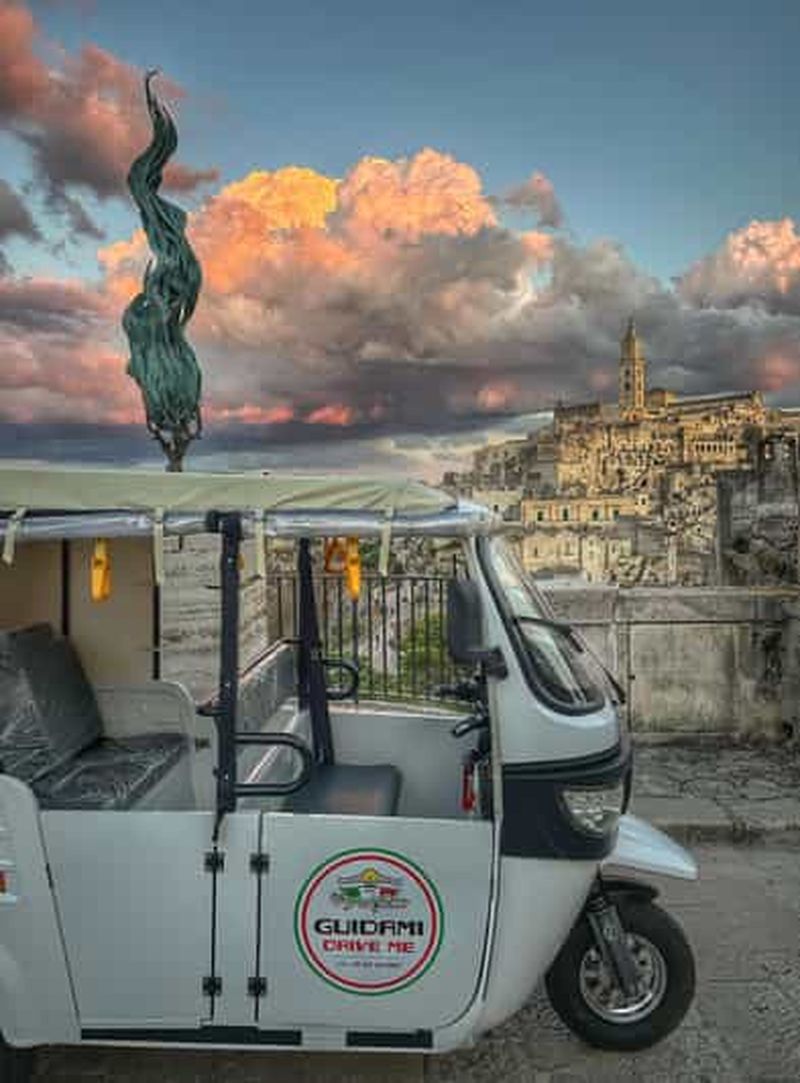 Billet Matera : Visite en Tuk-Tuk 100 % électrique