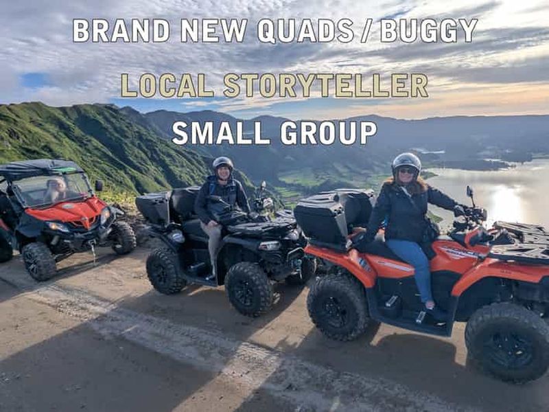 Billet São Miguel : visite de Sete Cidades en quad ou en buggy