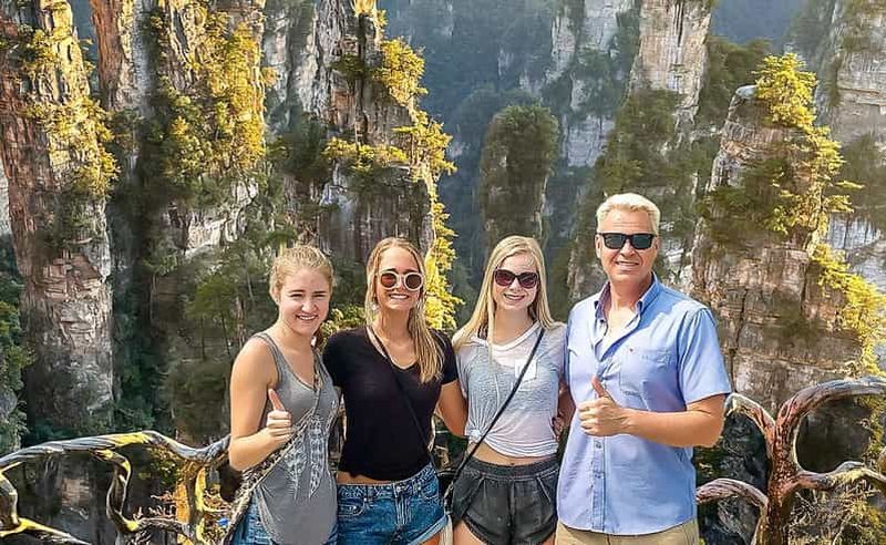 Billet Visite de deux jours : Montagne Avatar, Pont de verre et Mont Tianmen