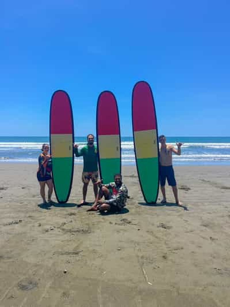 Billet Leçons de surf à Cahuita, avec des surfeurs professionnels