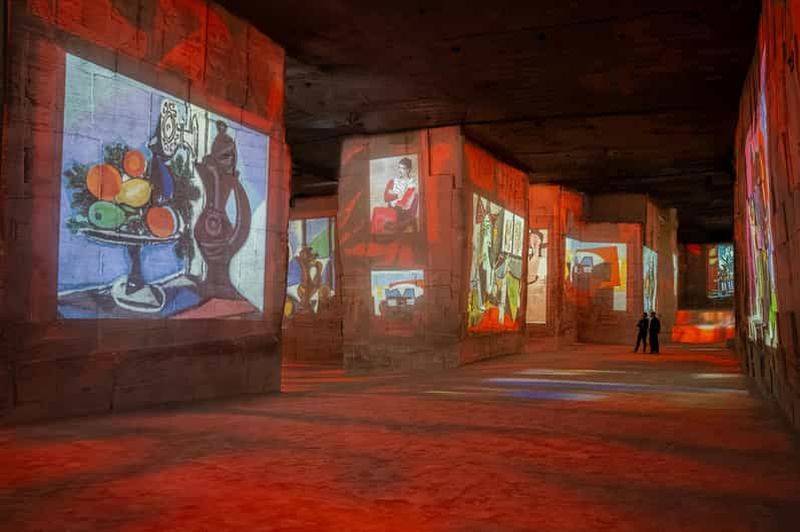 Billet Les Baux-de-Provence : Carrières des Lumières billet Picasso-Frida Kahlo
