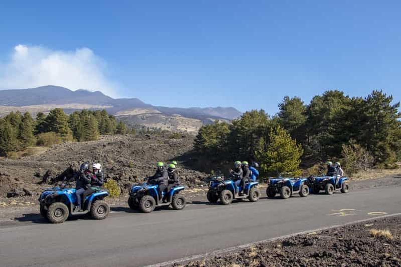 Billet Nicolosi: Mt. Aventure guidée en quad sur l'Etna