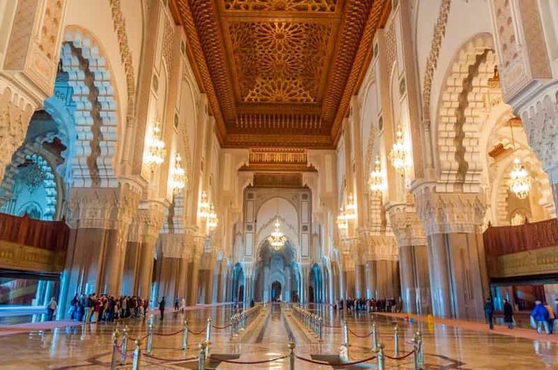 Billet Casablanca : visite guidée privée avec billet pour la mosquée Hassan II