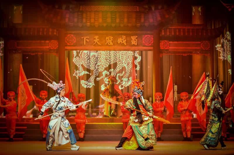 Billet Chengdu : Spectacle d'opéra classique du Sichuan Furong Guocui & thé gratuit