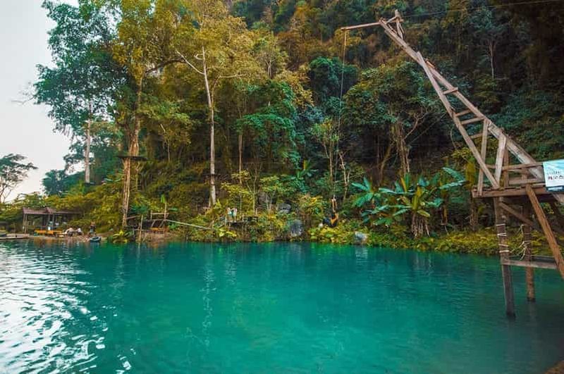 Billet Au départ de Vientiane : excursion de deux jours à Vang Vieng avec le Blue Lagoon