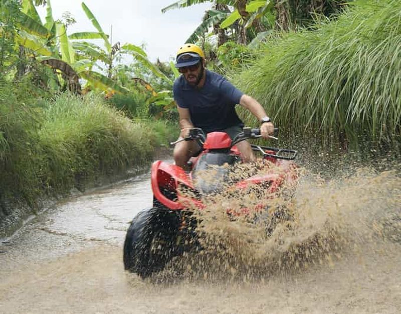 Billet Ubud : Aventure sur la rivière Beji en quad avec pistes privées