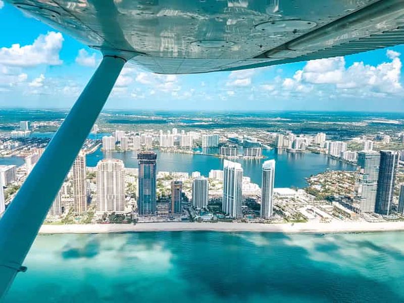 Billet Miami Beach : visite privée de South Beach en avion avec boissons