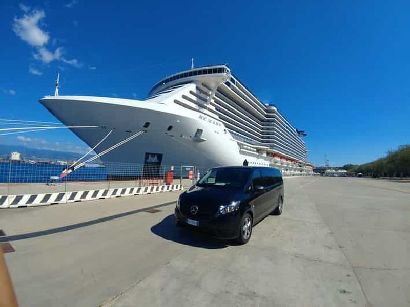 Billet Transfert en TAXI privé de CATANIA à MESSINA ou vice versa