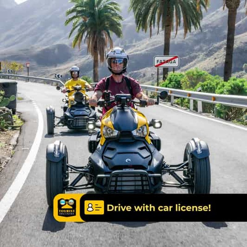 Billet Maspalomas : Ryker Moto Tour à Fataga (buggy de montagne)