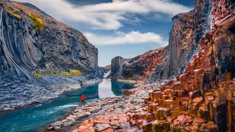 Billet Seydisfjordur : excursion privée au canyon de Stuðlagil