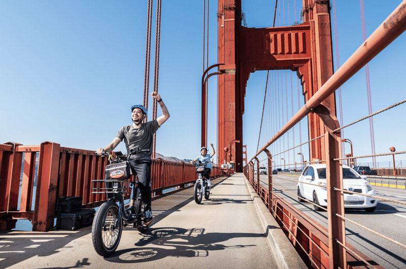 Billet San Francisco : location de vélos pour une visite autoguidée