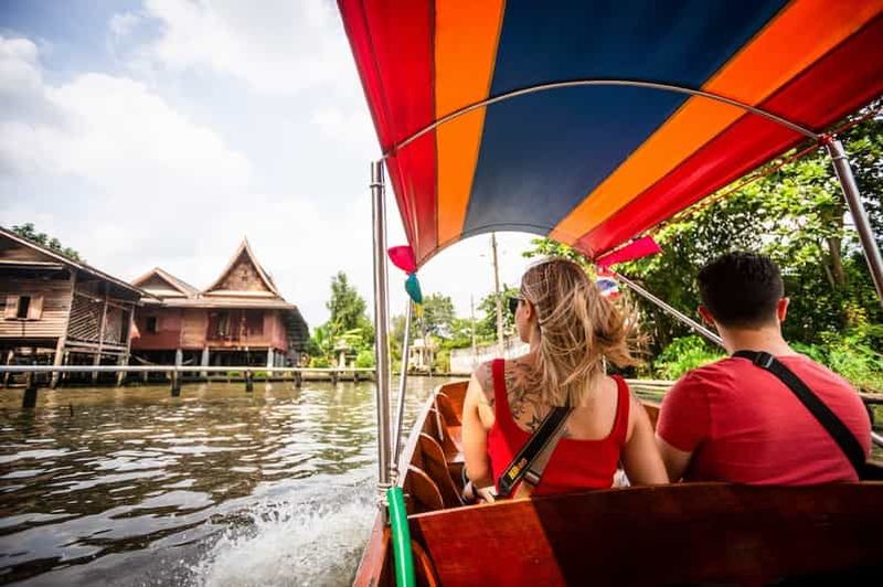 Billet Marché flottant de Bangkok et promenade en bateau vers une ferme d'orchidées