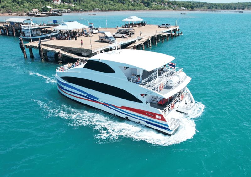 Billet Koh Kood : transfert en bus et en catamaran depuis Pattaya