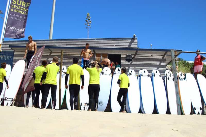 Billet Lisbonne : cours de surf d'une heure et demie