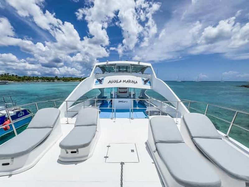 Billet Punta Cana : excursion exclusive en catamaran privé vers l'île de Saona - Service VIP