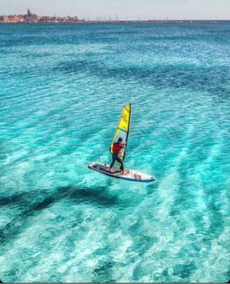 Billet Porto Torres : cours de planche à voile pour débutants à Platamona