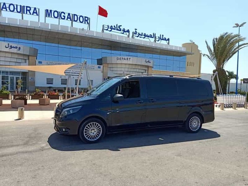 Billet Transfert privé en navette VVIP de l'aéroport d'Agadir à l'hôtel, aller simple