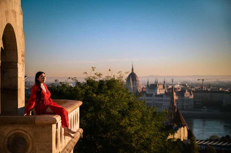 Billet Séance photo à Budapest au Bastion des pêcheurs et au château de Buda