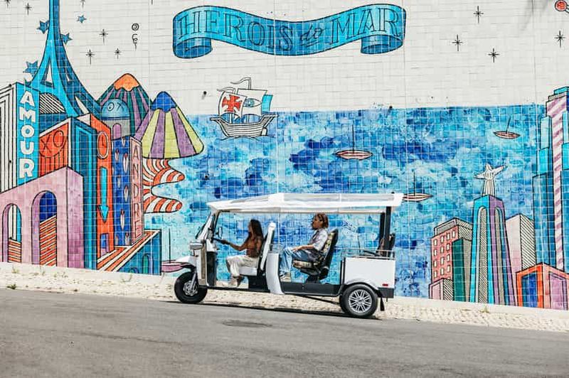 Billet Vadio : Visite privée en Tuk Tuk de la vieille ville de Lisbonne
