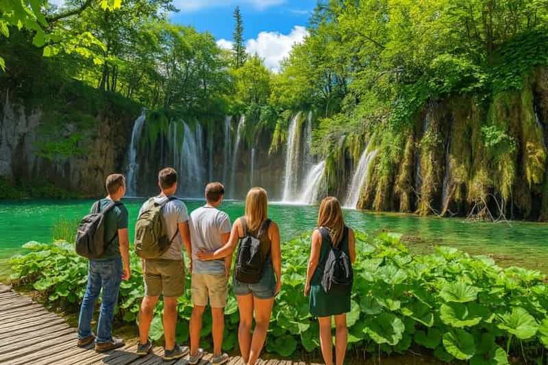 Billet Zagreb : Visite guidée de Rastoke et des lacs de Plitvice avec billet