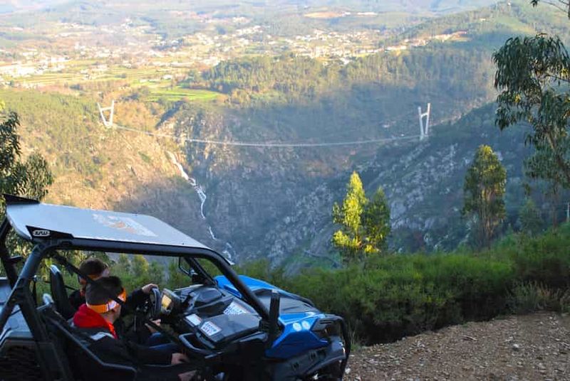 Billet Depuis Porto : pont suspendu d'Arouca + 2H de promenade en buggy