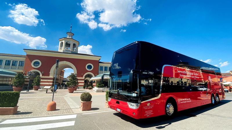 Billet Milan : Serravalle Designer Outlet Transfert en bus aller-retour