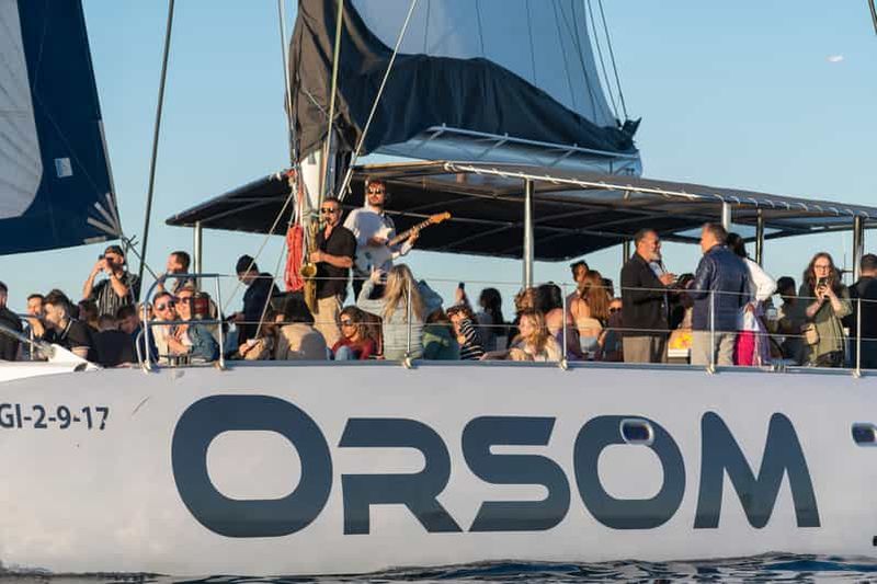 Billet Barcelone : Croisière en catamaran avec musique de jazz en direct en option