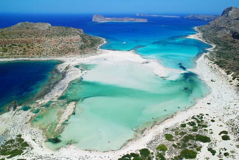 Billet La Canée/Réthymnon : Balos et Gramvoussa avec prise en charge et billet de bateau