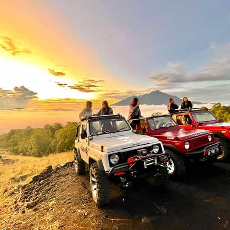 Billet Mont Batur : expérience en Jeep au lever du soleil avec guide local