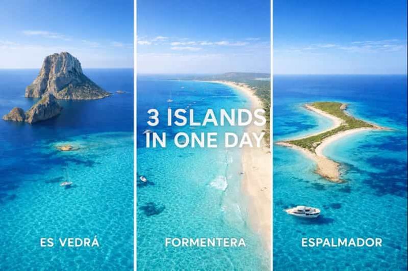 Billet San Antonio : Es Vedrà, Formentera, avec repas et boissons