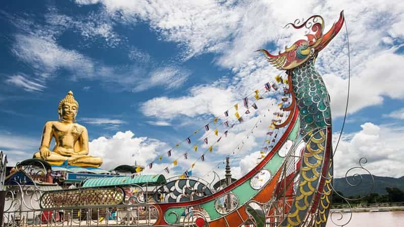 Billet Chiang Mai : excursion en bateau, triangle d'or et 3 temples