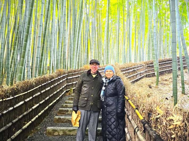 Billet Kyoto : visite guidée des temples cachés d'Arashiyama et de la bambouseraie