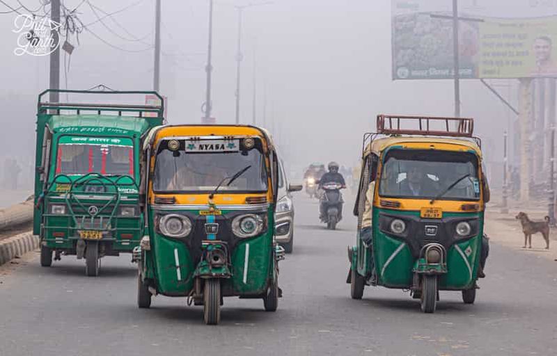 Billet Lever du soleil au Taj Mahal, Fort d'Agra et Mehtab Bagh en tuk-tuk