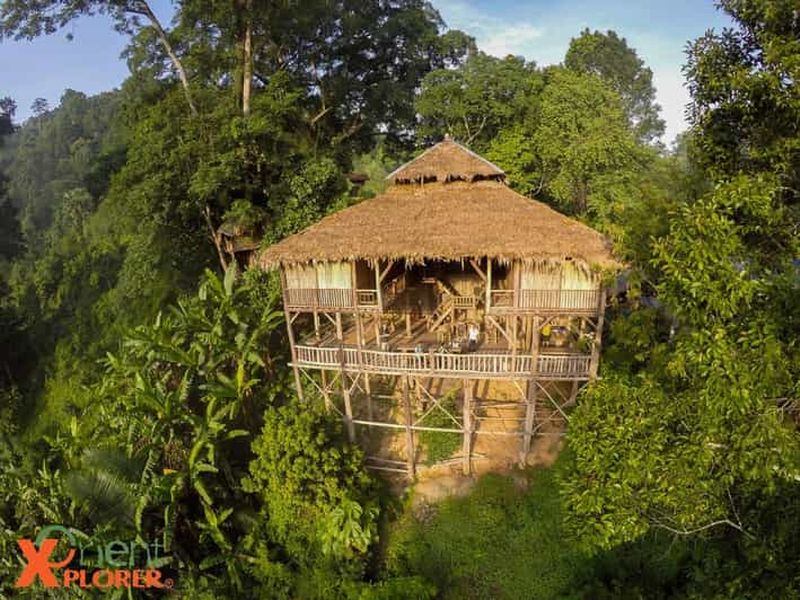 Billet Chiang Mai : Séjour dans une maison dans les arbres et tyrolienne dans la jungle