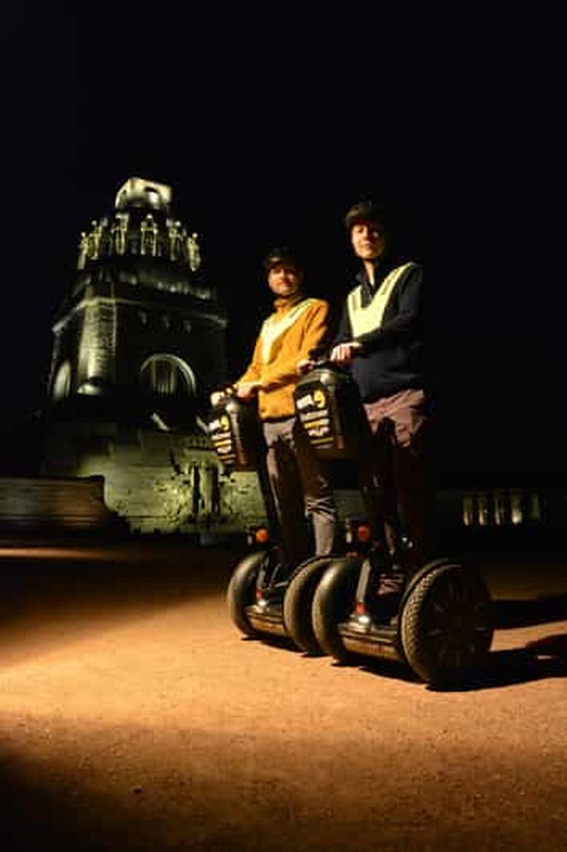Billet Leipzig : visite nocturne en Segway - une expérience nocturne jusqu'au monument de la Bataille des Nations !