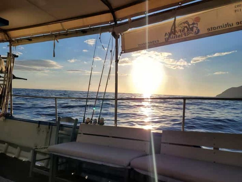 Billet Sfakia : pêche au barracuda au coucher du soleil avec un pêcheur professionnel