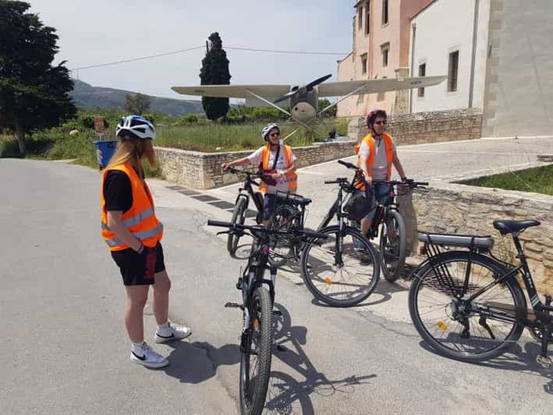Billet Réthymnon : visite guidée en vélo électrique des gorges de Mili et boissons sans alcool