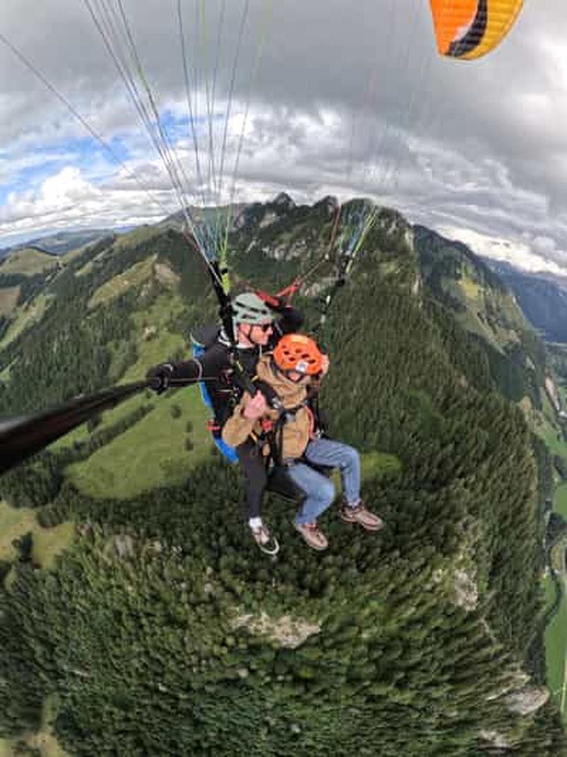 Billet Vol en Parapente Biplace à Charmey