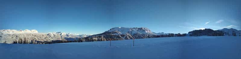 Billet Depuis la gare centrale de Zurich : 4h d'école de ski pour débutants avec arrivée