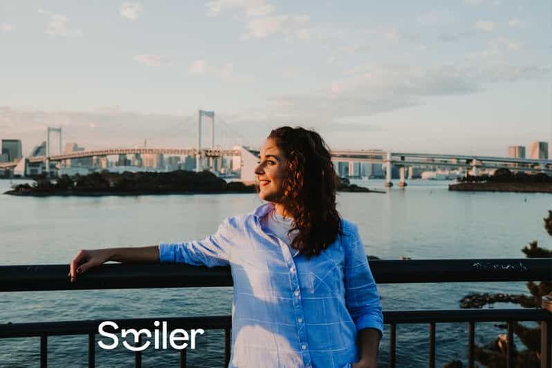 Billet Tokyo : Photoshoot professionnel à la plage d'Odaiba