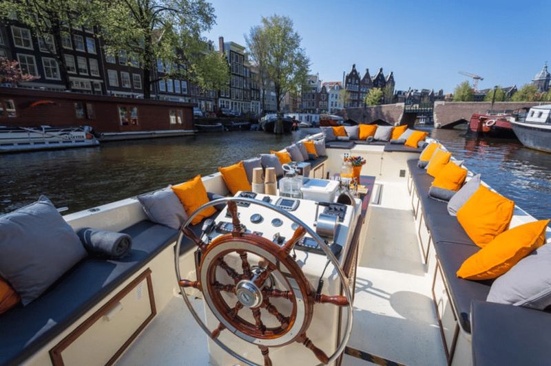 Billet Amsterdam : Croisière sur le canal allemand avec option boissons illimitées