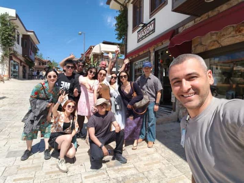 Billet Antalya : visite à pied de la vieille ville avec guide parlant chinois