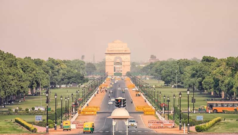 Billet Depuis l'aéroport de Delhi : Visite guidée de l'ancienne et de la nouvelle Delhi pendant l'escale