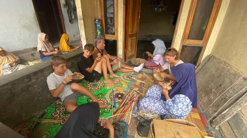 Billet Lombok : cours de cuisine et atelier sac en bambou avec prise en charge